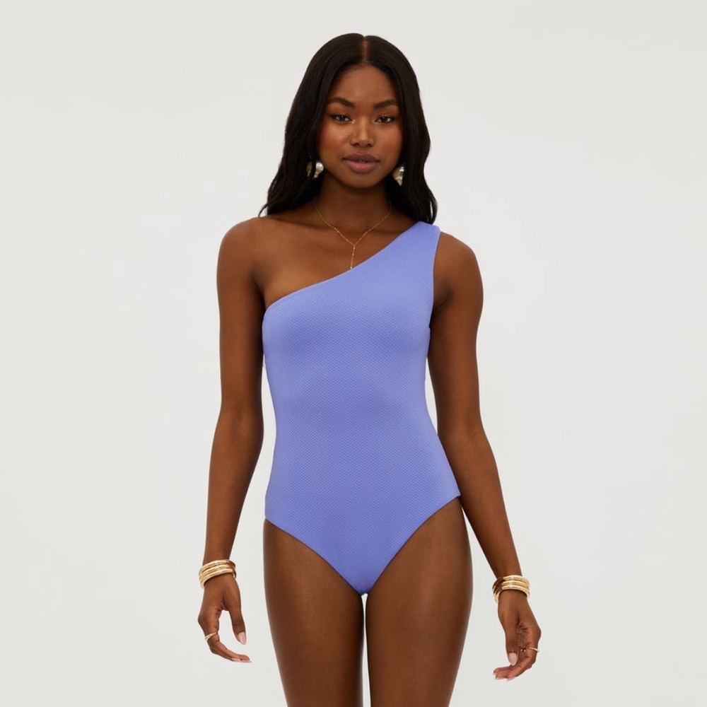BEACH RIOT ❤️🔥 ALBA ONE PIECE NWT SIZE LARGE IN PERIWINKLE